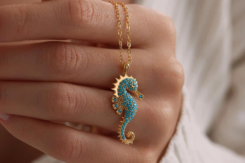 ✨ Seahorse Stainless Steel Necklace ✨