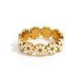 Colorful Daisy Ring