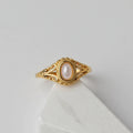 Vintage Pearl - 18K Gold Plated